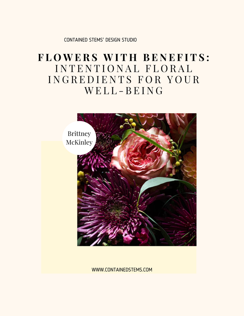 Flowers With Benefits- Intentional Floral Ingredients For Your Well-Being