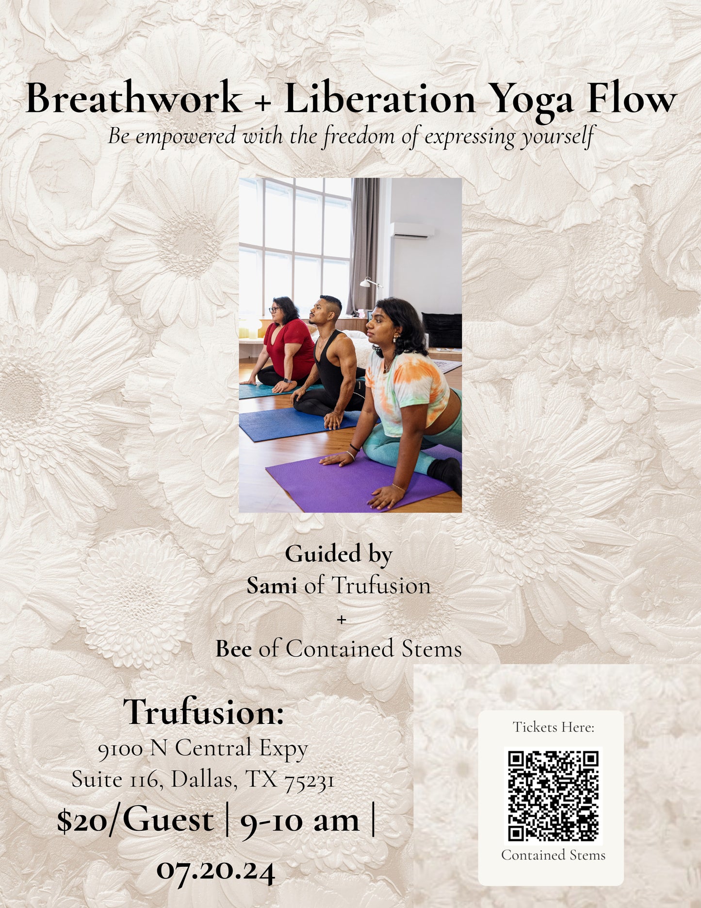 Liberation Flow: Yoga & Breathwork Fusion - TruFusion Workshop